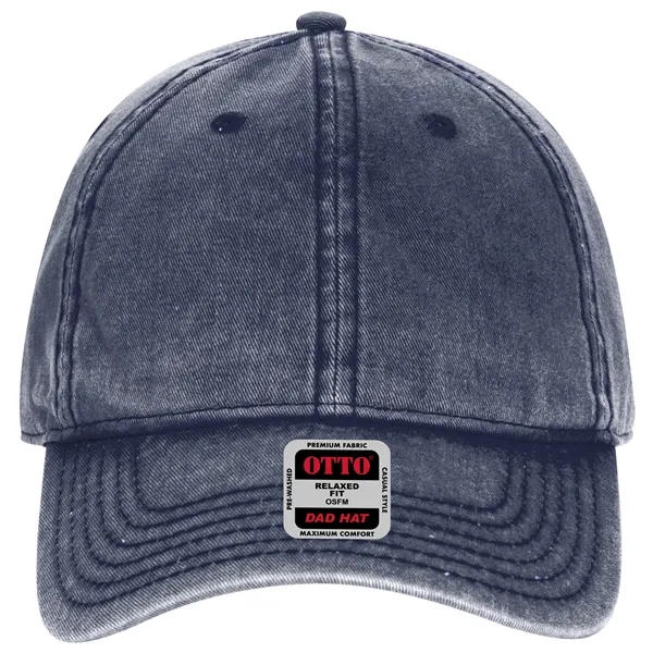 6 Panel Snow Washed Superior Cotton Twill Baseball Cap - 6 Panel Snow Washed Superior Cotton Twill Baseball Cap - Image 15 of 54