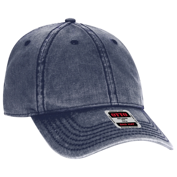 6 Panel Snow Washed Superior Cotton Twill Baseball Cap - 6 Panel Snow Washed Superior Cotton Twill Baseball Cap - Image 13 of 54