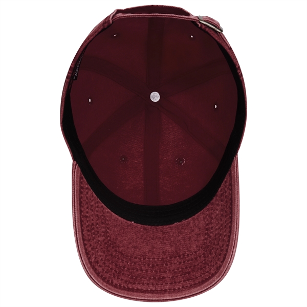 6 Panel Snow Washed Superior Cotton Twill Baseball Cap - 6 Panel Snow Washed Superior Cotton Twill Baseball Cap - Image 22 of 54