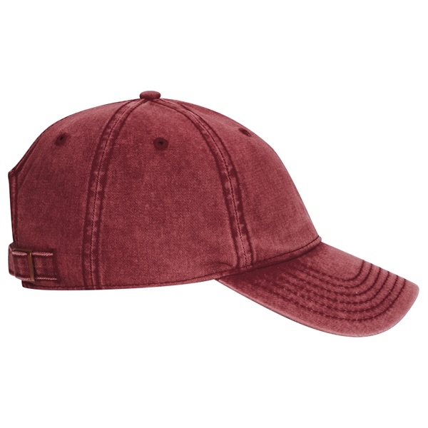 6 Panel Snow Washed Superior Cotton Twill Baseball Cap - 6 Panel Snow Washed Superior Cotton Twill Baseball Cap - Image 24 of 54