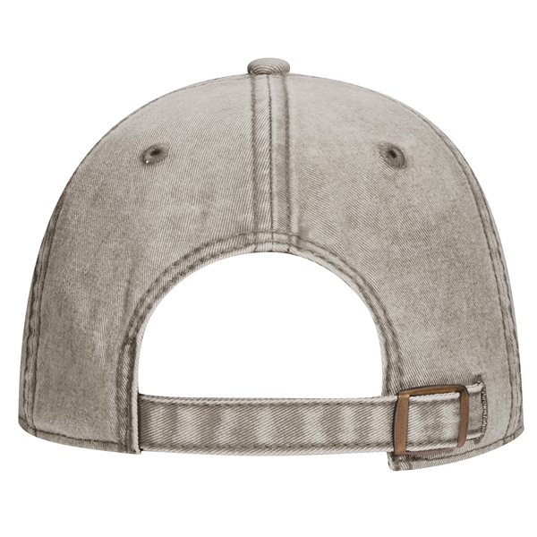 6 Panel Snow Washed Superior Cotton Twill Baseball Cap - 6 Panel Snow Washed Superior Cotton Twill Baseball Cap - Image 26 of 54