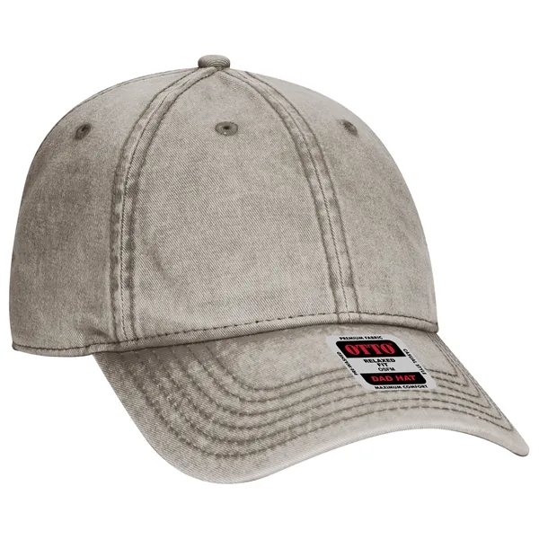 6 Panel Snow Washed Superior Cotton Twill Baseball Cap - 6 Panel Snow Washed Superior Cotton Twill Baseball Cap - Image 25 of 54