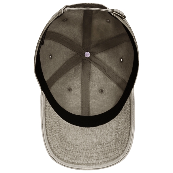 6 Panel Snow Washed Superior Cotton Twill Baseball Cap - 6 Panel Snow Washed Superior Cotton Twill Baseball Cap - Image 28 of 54