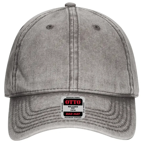 6 Panel Snow Washed Superior Cotton Twill Baseball Cap - 6 Panel Snow Washed Superior Cotton Twill Baseball Cap - Image 33 of 54
