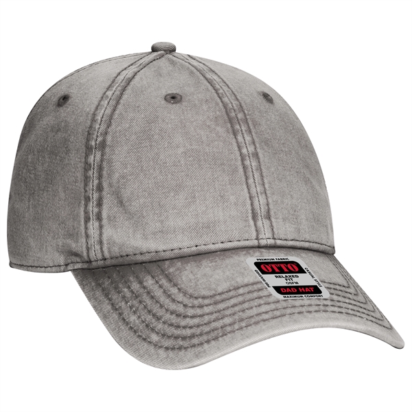 6 Panel Snow Washed Superior Cotton Twill Baseball Cap - 6 Panel Snow Washed Superior Cotton Twill Baseball Cap - Image 31 of 54