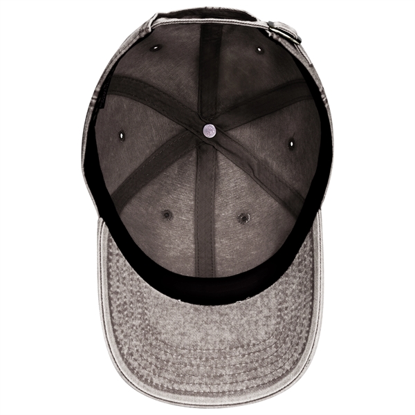 6 Panel Snow Washed Superior Cotton Twill Baseball Cap - 6 Panel Snow Washed Superior Cotton Twill Baseball Cap - Image 34 of 54