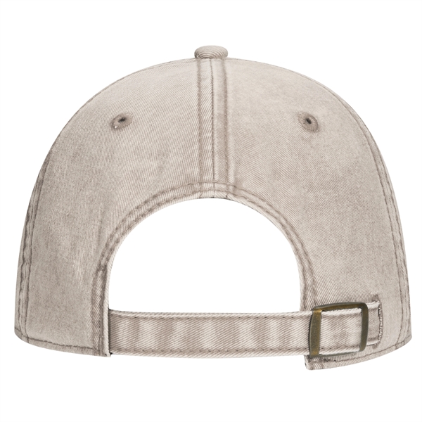6 Panel Snow Washed Superior Cotton Twill Baseball Cap - 6 Panel Snow Washed Superior Cotton Twill Baseball Cap - Image 38 of 54