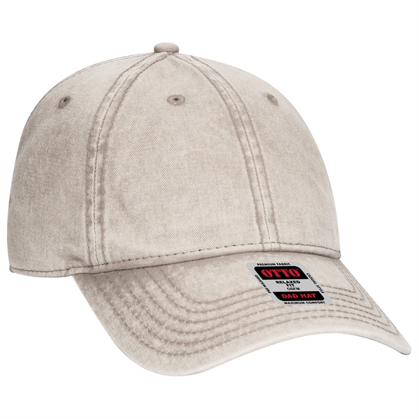 6 Panel Snow Washed Superior Cotton Twill Baseball Cap - 6 Panel Snow Washed Superior Cotton Twill Baseball Cap - Image 37 of 54