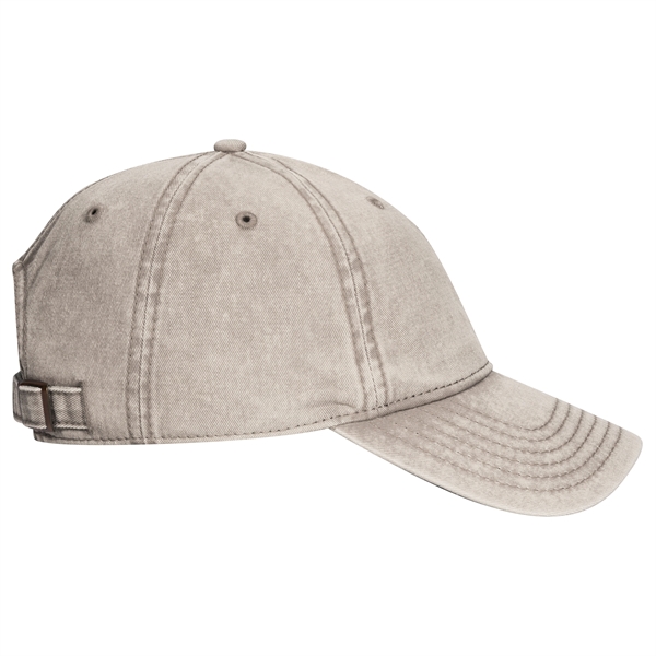 6 Panel Snow Washed Superior Cotton Twill Baseball Cap - 6 Panel Snow Washed Superior Cotton Twill Baseball Cap - Image 42 of 54