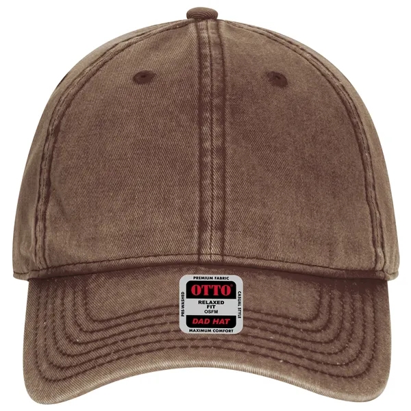 6 Panel Snow Washed Superior Cotton Twill Baseball Cap - 6 Panel Snow Washed Superior Cotton Twill Baseball Cap - Image 45 of 54