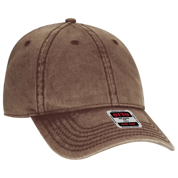 6 Panel Snow Washed Superior Cotton Twill Baseball Cap - 6 Panel Snow Washed Superior Cotton Twill Baseball Cap - Image 43 of 54