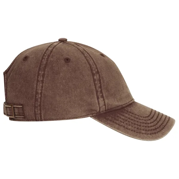 6 Panel Snow Washed Superior Cotton Twill Baseball Cap - 6 Panel Snow Washed Superior Cotton Twill Baseball Cap - Image 48 of 54