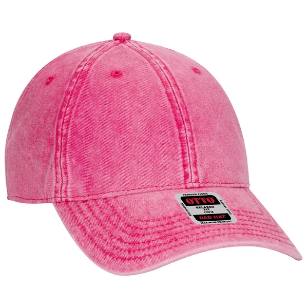 6 Panel Snow Washed Superior Cotton Twill Baseball Cap - 6 Panel Snow Washed Superior Cotton Twill Baseball Cap - Image 49 of 54