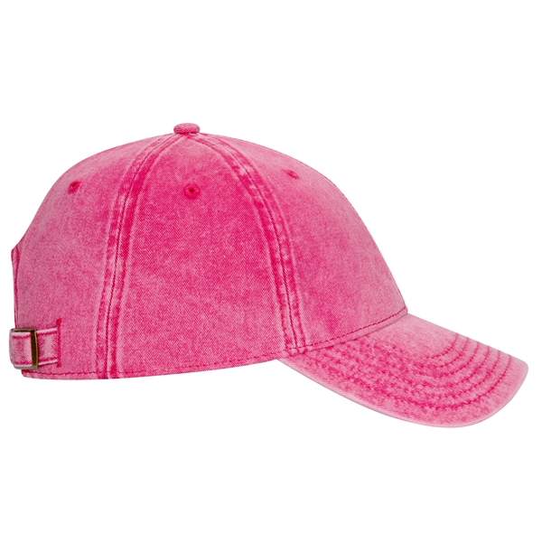 6 Panel Snow Washed Superior Cotton Twill Baseball Cap - 6 Panel Snow Washed Superior Cotton Twill Baseball Cap - Image 54 of 54
