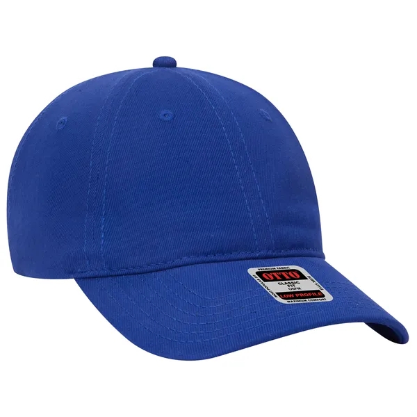 Brushed Bull Denim 6 Panel Low Profile Baseball Cap - Brushed Bull Denim 6 Panel Low Profile Baseball Cap - Image 1 of 44