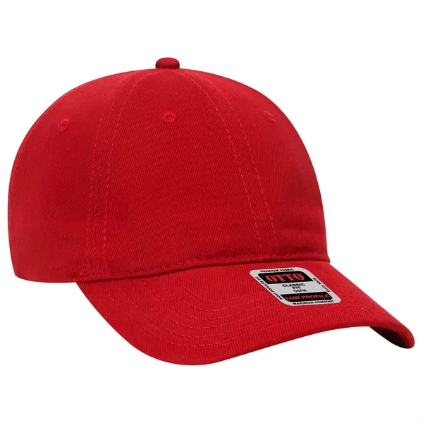 Brushed Bull Denim 6 Panel Low Profile Baseball Cap - Brushed Bull Denim 6 Panel Low Profile Baseball Cap - Image 8 of 44