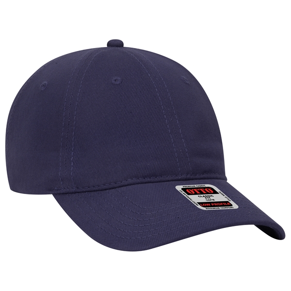 Brushed Bull Denim 6 Panel Low Profile Baseball Cap - Brushed Bull Denim 6 Panel Low Profile Baseball Cap - Image 20 of 44