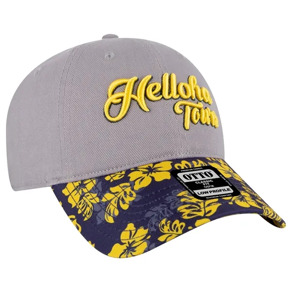 Brushed Bull Denim 6 Panel Low Profile Baseball Cap - Brushed Bull Denim 6 Panel Low Profile Baseball Cap - Image 44 of 44