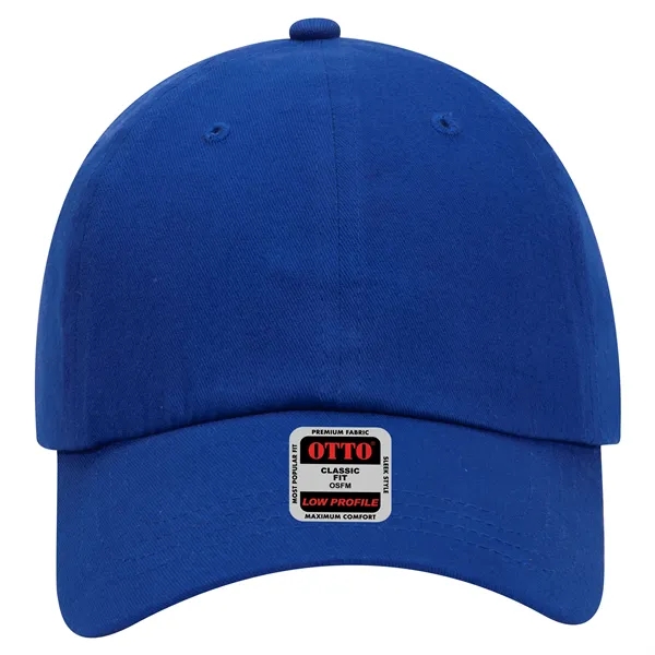 Brushed Cotton Twill 6 Panel Low Profile Baseball Cap - Brushed Cotton Twill 6 Panel Low Profile Baseball Cap - Image 3 of 52
