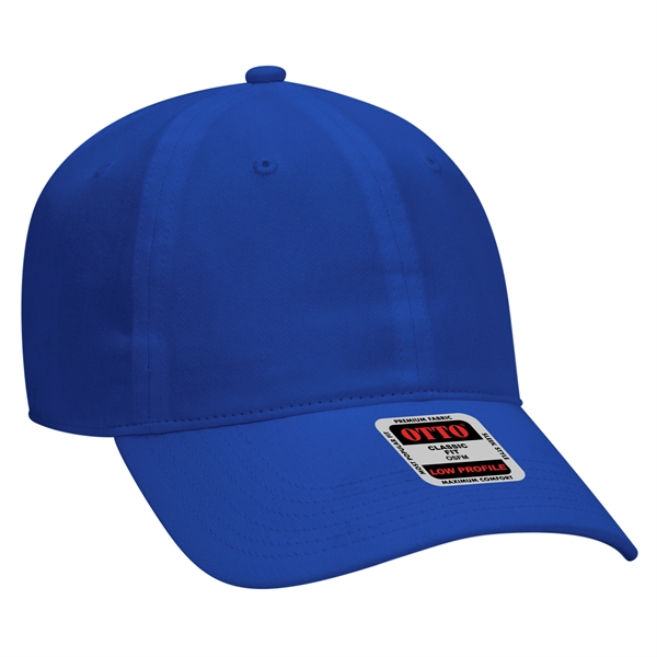 Brushed Cotton Twill 6 Panel Low Profile Baseball Cap - Brushed Cotton Twill 6 Panel Low Profile Baseball Cap - Image 1 of 52
