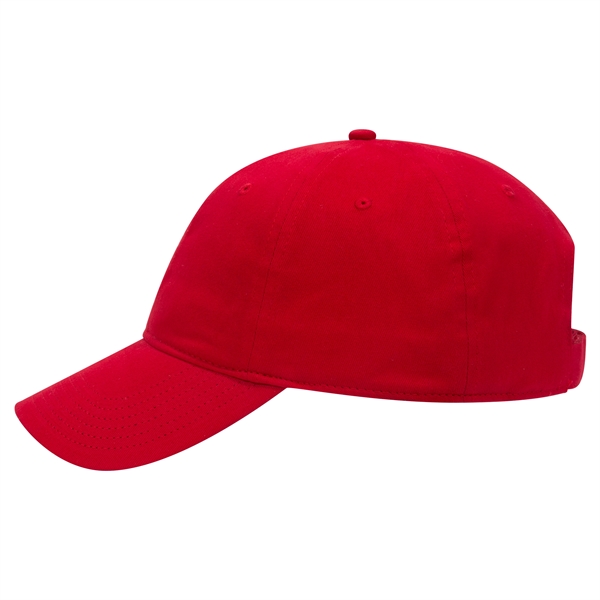 Brushed Cotton Twill 6 Panel Low Profile Baseball Cap - Brushed Cotton Twill 6 Panel Low Profile Baseball Cap - Image 11 of 52