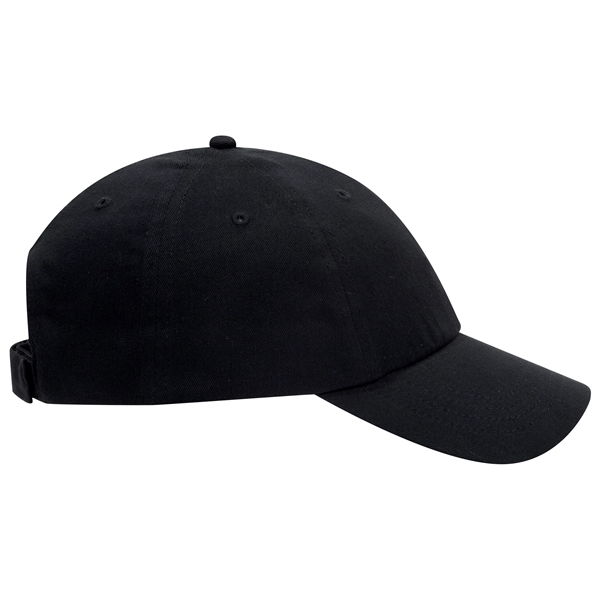 Brushed Cotton Twill 6 Panel Low Profile Baseball Cap - Brushed Cotton Twill 6 Panel Low Profile Baseball Cap - Image 21 of 52