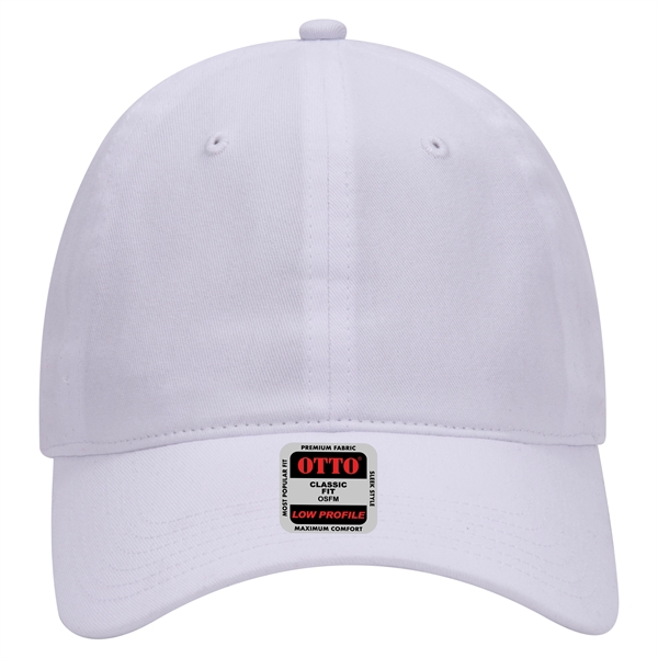 Brushed Cotton Twill 6 Panel Low Profile Baseball Cap - Brushed Cotton Twill 6 Panel Low Profile Baseball Cap - Image 37 of 52