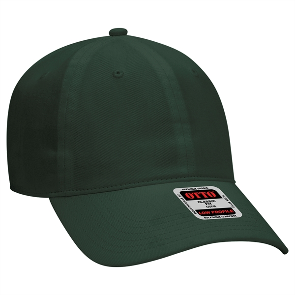 Brushed Cotton Twill 6 Panel Low Profile Baseball Cap - Brushed Cotton Twill 6 Panel Low Profile Baseball Cap - Image 41 of 52