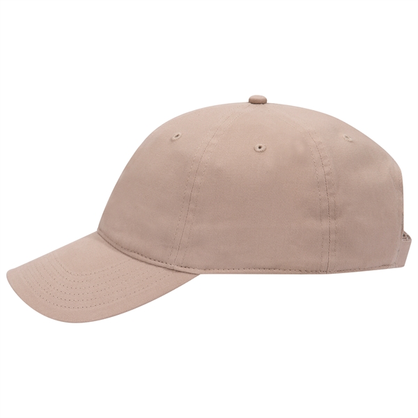 Brushed Cotton Twill 6 Panel Low Profile Baseball Cap - Brushed Cotton Twill 6 Panel Low Profile Baseball Cap - Image 51 of 52