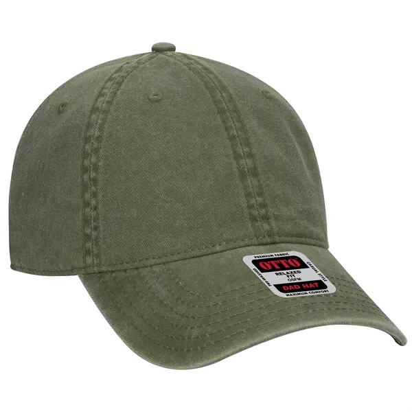 Garment Washed Pigment Dyed Cotton Twill 6 Panel Dad Hat - Garment Washed Pigment Dyed Cotton Twill 6 Panel Dad Hat - Image 25 of 66