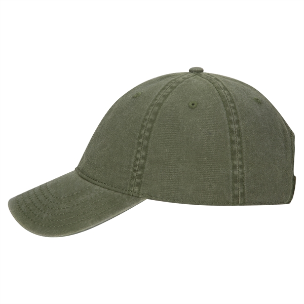 Garment Washed Pigment Dyed Cotton Twill 6 Panel Dad Hat - Garment Washed Pigment Dyed Cotton Twill 6 Panel Dad Hat - Image 29 of 66