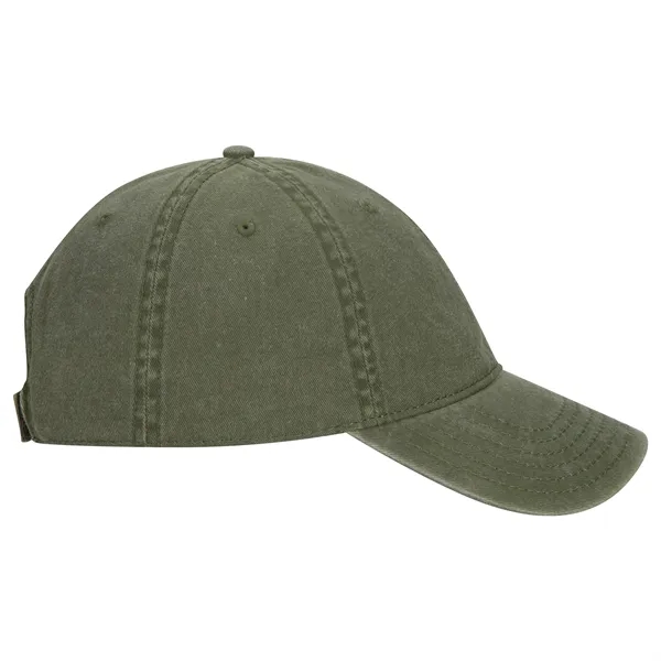 Garment Washed Pigment Dyed Cotton Twill 6 Panel Dad Hat - Garment Washed Pigment Dyed Cotton Twill 6 Panel Dad Hat - Image 30 of 66