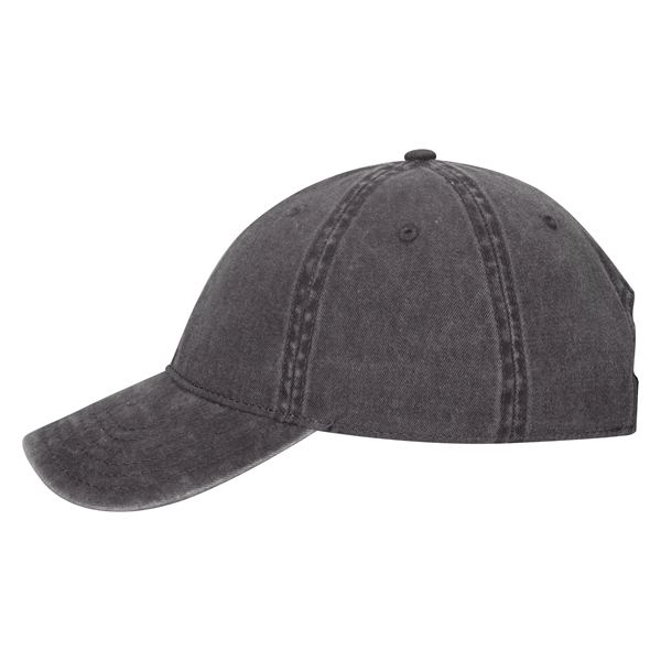 Garment Washed Pigment Dyed Cotton Twill 6 Panel Dad Hat - Garment Washed Pigment Dyed Cotton Twill 6 Panel Dad Hat - Image 35 of 66