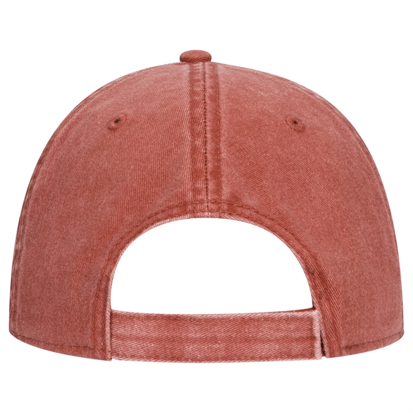 Garment Washed Pigment Dyed Cotton Twill 6 Panel Dad Hat - Garment Washed Pigment Dyed Cotton Twill 6 Panel Dad Hat - Image 50 of 66