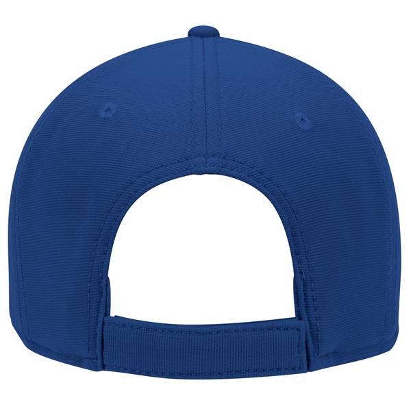 Cool Comfort Polyester Ottoman 6 Panel Baseball Cap - Cool Comfort Polyester Ottoman 6 Panel Baseball Cap - Image 2 of 40