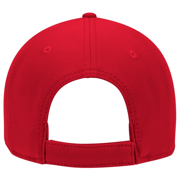 Cool Comfort Polyester Ottoman 6 Panel Baseball Cap - Cool Comfort Polyester Ottoman 6 Panel Baseball Cap - Image 8 of 40