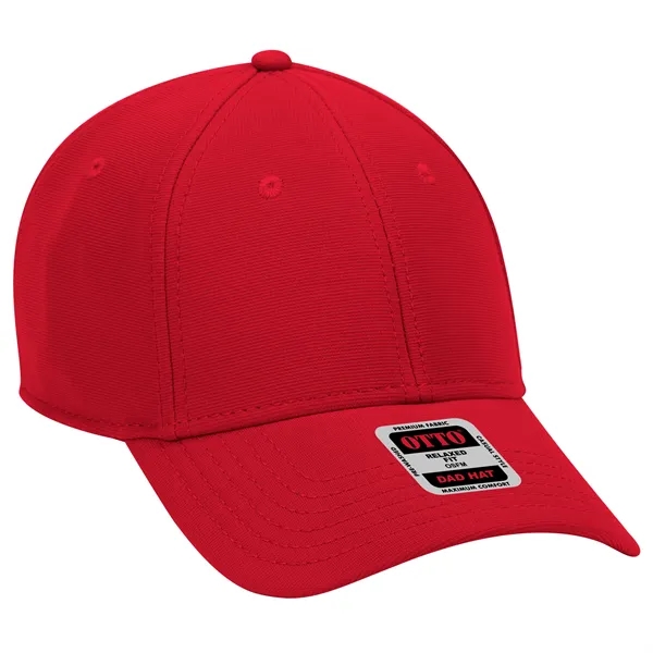 Cool Comfort Polyester Ottoman 6 Panel Baseball Cap - Cool Comfort Polyester Ottoman 6 Panel Baseball Cap - Image 7 of 40