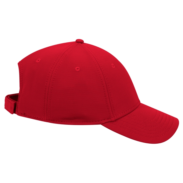 Cool Comfort Polyester Ottoman 6 Panel Baseball Cap - Cool Comfort Polyester Ottoman 6 Panel Baseball Cap - Image 12 of 40