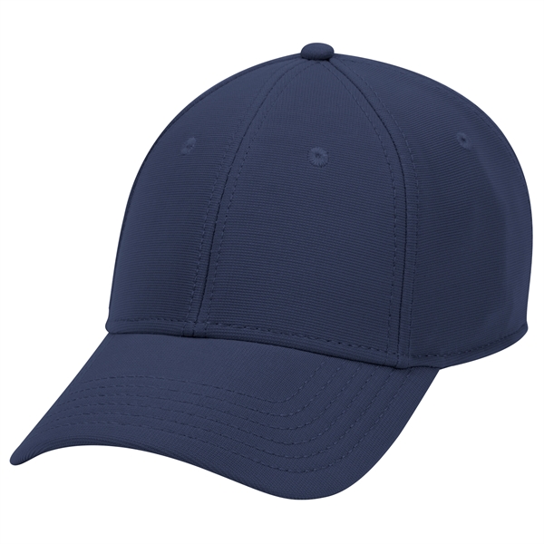 Cool Comfort Polyester Ottoman 6 Panel Baseball Cap - Cool Comfort Polyester Ottoman 6 Panel Baseball Cap - Image 22 of 40