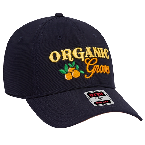 Cool Comfort Polyester Ottoman 6 Panel Baseball Cap - Cool Comfort Polyester Ottoman 6 Panel Baseball Cap - Image 25 of 40