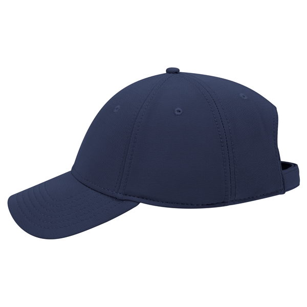 Cool Comfort Polyester Ottoman 6 Panel Baseball Cap - Cool Comfort Polyester Ottoman 6 Panel Baseball Cap - Image 23 of 40