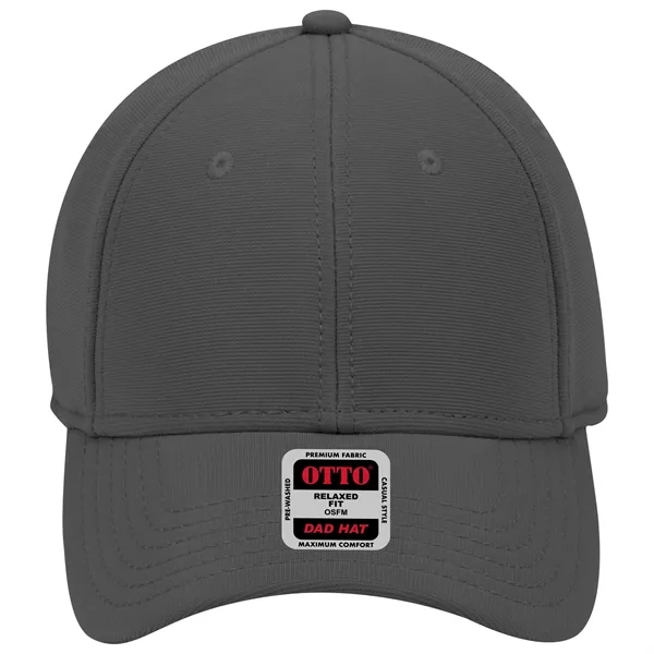 Cool Comfort Polyester Ottoman 6 Panel Baseball Cap - Cool Comfort Polyester Ottoman 6 Panel Baseball Cap - Image 37 of 40