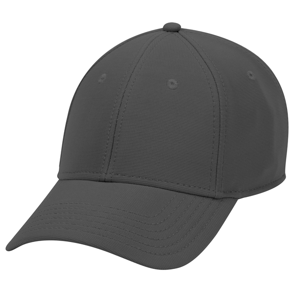 Cool Comfort Polyester Ottoman 6 Panel Baseball Cap - Cool Comfort Polyester Ottoman 6 Panel Baseball Cap - Image 38 of 40