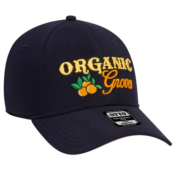 Cool Comfort Polyester Ottoman 6 Panel Baseball Cap - Cool Comfort Polyester Ottoman 6 Panel Baseball Cap - Image 26 of 40