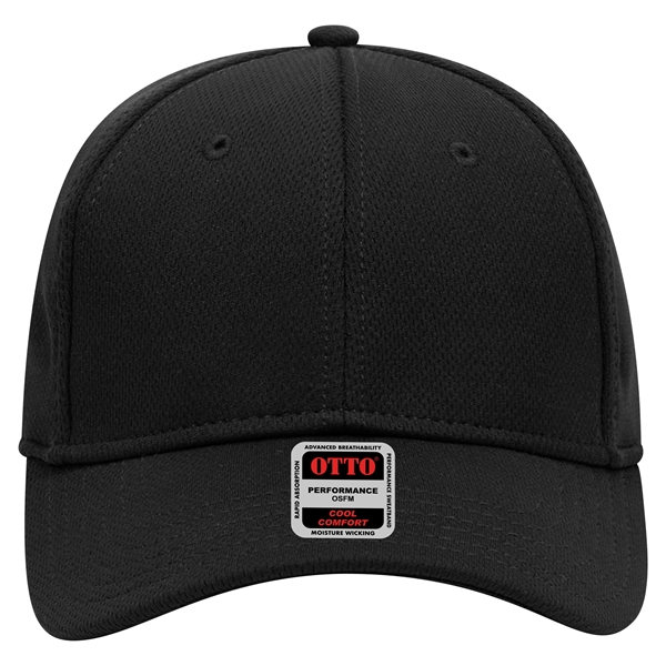 Cool Comfort Polyester Mesh Anti-Odor Sweatband 6 Panel Cap - Cool Comfort Polyester Mesh Anti-Odor Sweatband 6 Panel Cap - Image 4 of 19