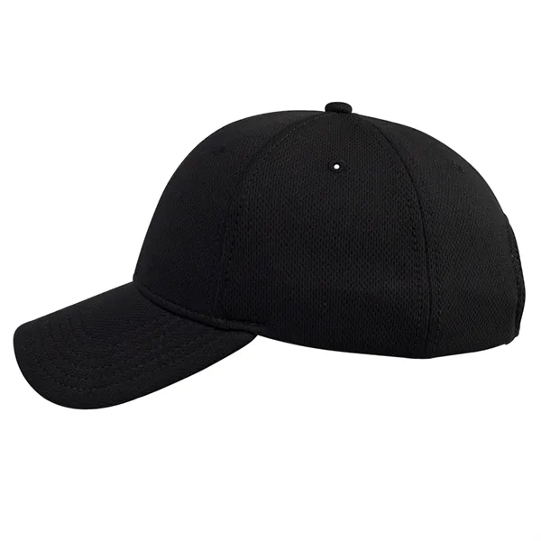 Cool Comfort Polyester Mesh Anti-Odor Sweatband 6 Panel Cap - Cool Comfort Polyester Mesh Anti-Odor Sweatband 6 Panel Cap - Image 6 of 19