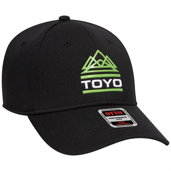 Cool Comfort Polyester Mesh Anti-Odor Sweatband 6 Panel Cap - Cool Comfort Polyester Mesh Anti-Odor Sweatband 6 Panel Cap - Image 2 of 19