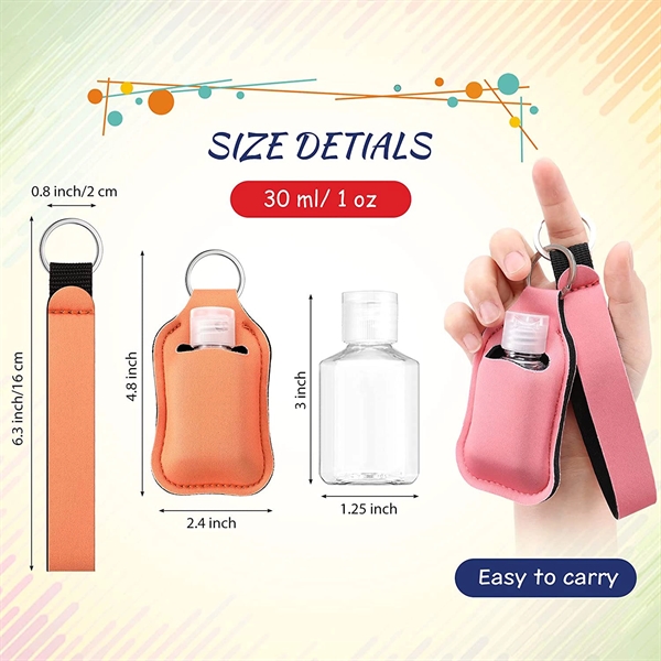 Neoprene Empty Travel Bottles - Neoprene Empty Travel Bottles - Image 2 of 2