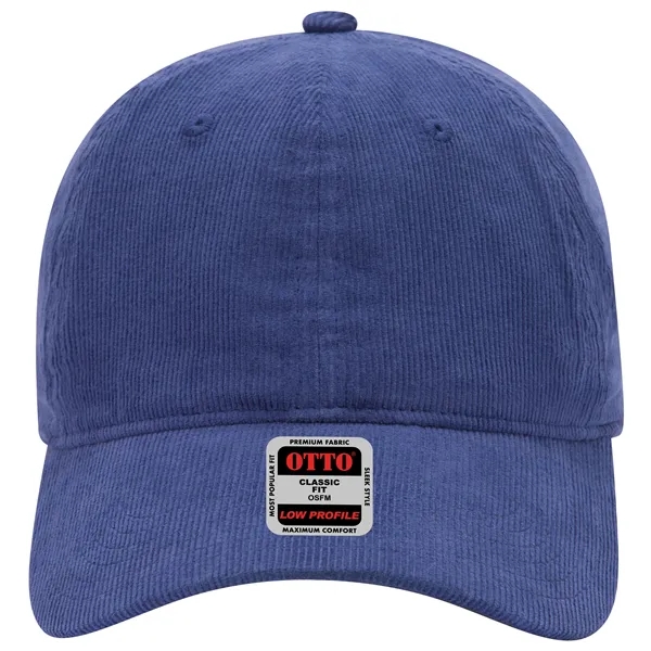 Corduroy 6 Panel Low Profile Baseball Cap - Corduroy 6 Panel Low Profile Baseball Cap - Image 8 of 12