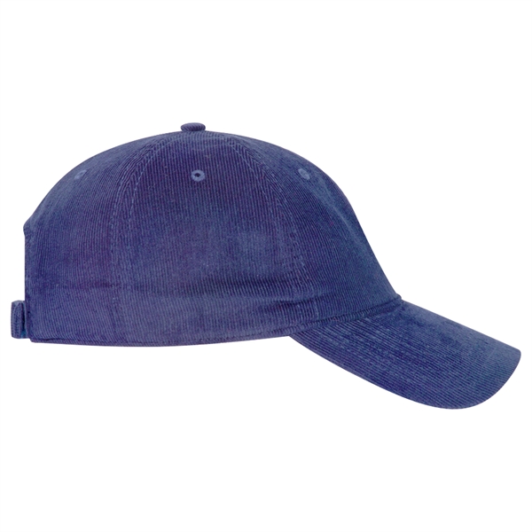 Corduroy 6 Panel Low Profile Baseball Cap - Corduroy 6 Panel Low Profile Baseball Cap - Image 12 of 12